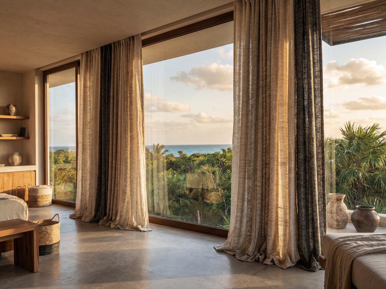 Cortinas de Tela en Tulum