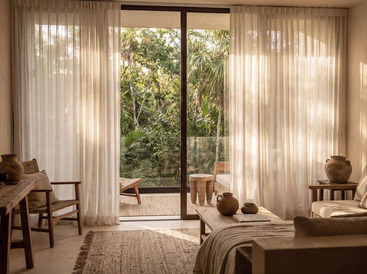Cortinas Visillo Sheer Tulum